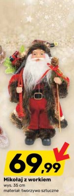 Mikołaj z workiem promocja w Bricomarche