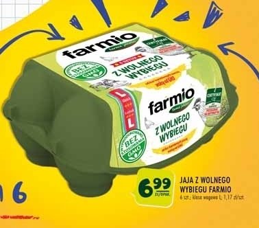 Jaja wolne od gmo Farmio promocja