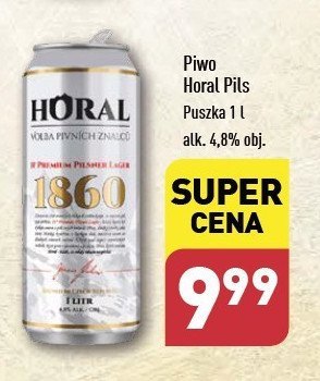 Piwo HORAL 1860 promocja