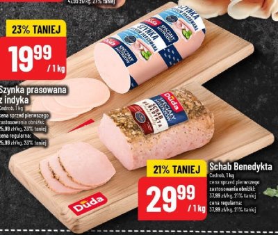 Szynka prasowana z indyka Cedrob promocja w POLOmarket