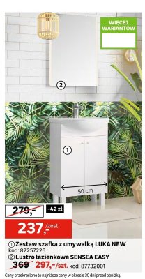 Lustro łazienkowe SENSEA EASY promocja w Leroy Merlin