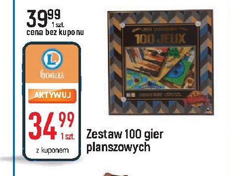 Zestaw 100 gier planszowych Simba promocja