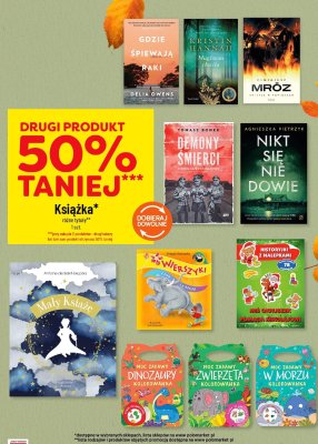 Książka druga -50% taniej promocja w POLOmarket