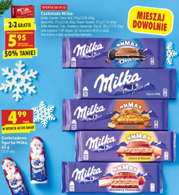 Czekolada bubbly Milka mmmax promocja