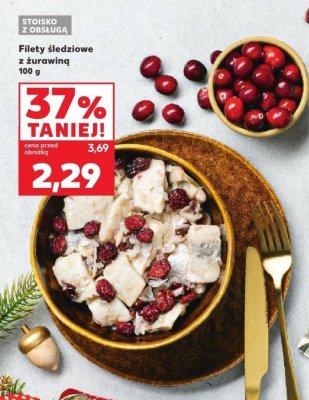 Filety śledziowe promocja w Kaufland