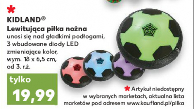 Pi艂ka lewituj膮ca Kidland promocja