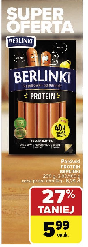 Par贸wki protein Morliny berlinki promocja