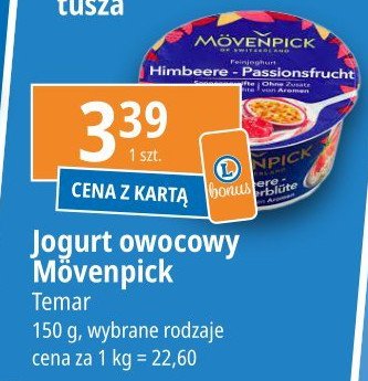 Jogurt marakuja-malina Movenpick promocja