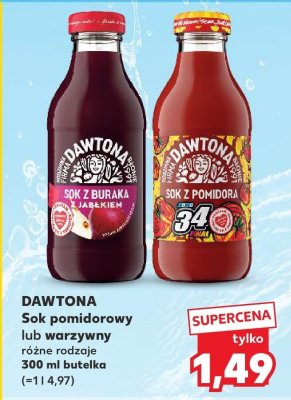 Sok warzywny różne rodzaje promocja w Kaufland