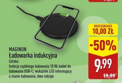 Ładowarka indukcyjna MAGINON Ładowarka indukcyjna promocja w Aldi