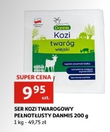 Ser kozi twarogowy pełnotłusty Danmis promocja