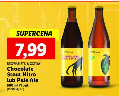 Piwo Browar stu most贸w core chocolate promocja