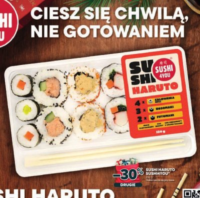 Sushi Haruto Sushi4You promocja w Stokrotka
