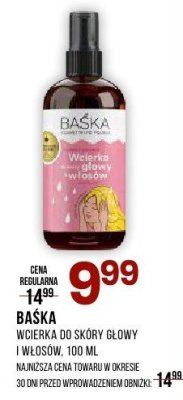 Wcierka do skóry głowy i włosów BASKA 100 ml promocja w Drogerie Natura