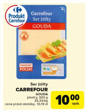 Ser gouda Carrefour promocja