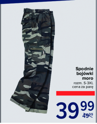 Spodnie boj贸wki moro s-3xl promocja