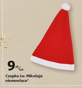 Czapka św. mikołaja niemowlęca Auchan inextenso promocja
