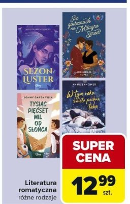 Literatura romantyczna różne rodzaje promocja w Carrefour