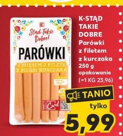 Par贸wki z filetem z kurczaka K-classic st膮d takie dobre! promocja