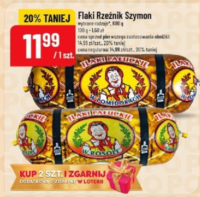 Flaki Rzeźnik Szymon promocja w POLOmarket