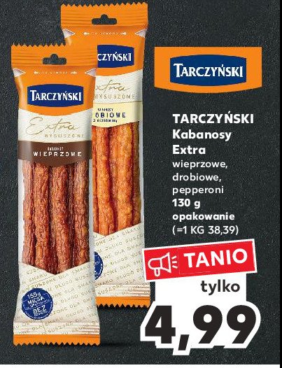 Kabanos wieprzowy Tarczyński promocja