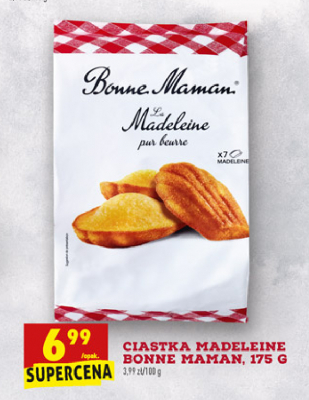 Ciastka madeleine Bonne maman promocja