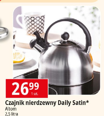 Czajnik daily satin 2.5 l Altom promocja