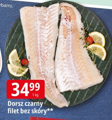 Dorsz czarny promocja w Leclerc