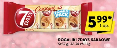 Rogaliki kakaowe 7 Days Croissant Family Pack promocja w Euro Sklep