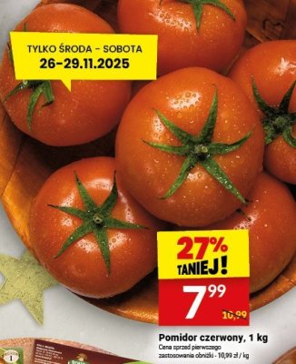 Pomidor czerwony, 1 kg promocja w Twój Market