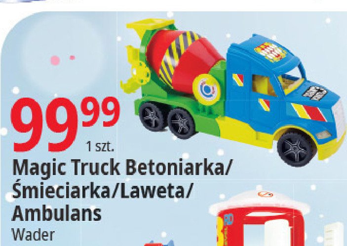 Auto magic truck ambulans Wader promocja