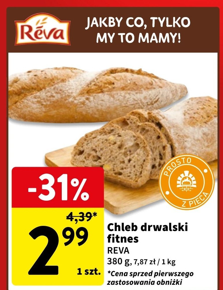 Chleb drwalski Reva promocja