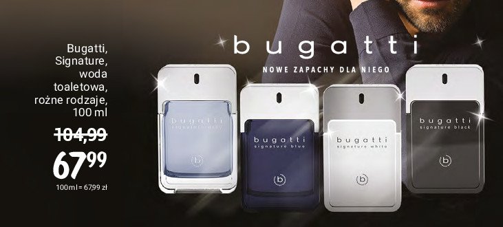 Woda toaletowa Bugatti signature grey promocja