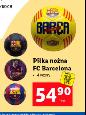 Piłka nożna barcelona promocja