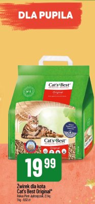 Żwirek dla kota Cat's Best Original promocja w POLOmarket