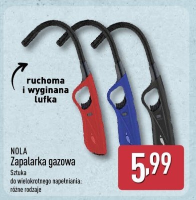 Zapalarka gazowa NOLA promocja w Aldi