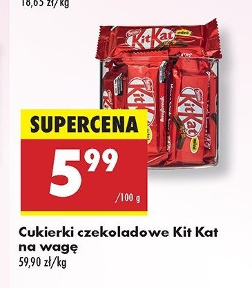 Cukierki Kitkat promocja