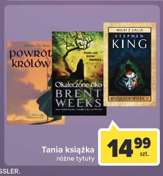 Brent weeks - okaleczone oko promocja
