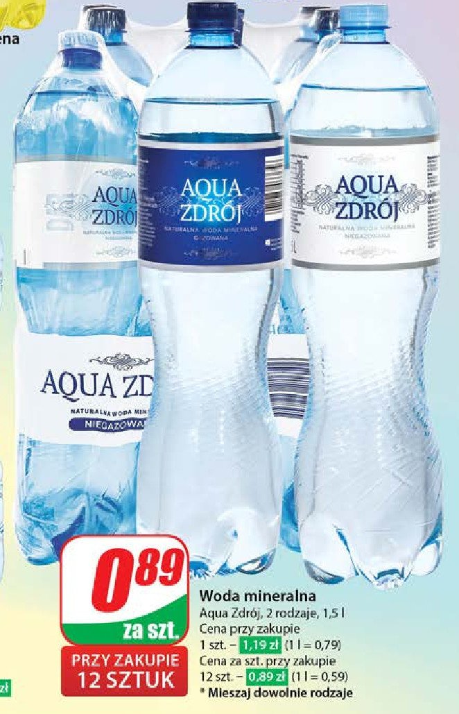 Woda gazowana Aqua zdrój promocja