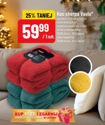 Koc sherpa Vavio promocja w POLOmarket