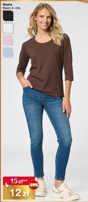 Bluzka damska promocja w Woolworth