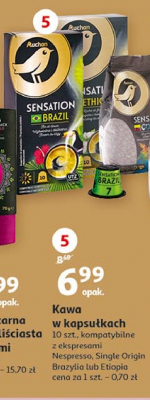 Kawa sensation brazil Auchan promocja