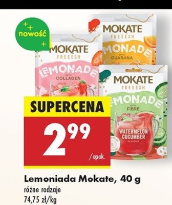 Lemoniada strawberry basil Mokate promocja