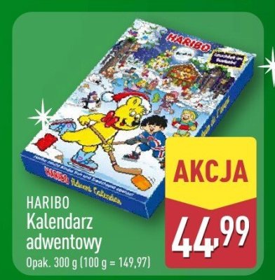 Kalendarz adwentowy Haribo promocja w Aldi