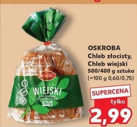 Chleb z艂ocisty kr贸lewski Oskroba promocja