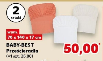 Prześcieradło BABY-BEST promocja w Kaufland