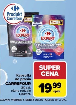 Kapsułki do prania promocja w Carrefour Market