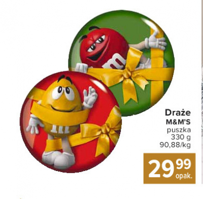 Cukierki M&m's you&me promocja