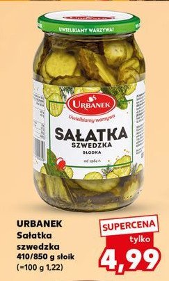 Sałatka szwedzka Urbanek promocja