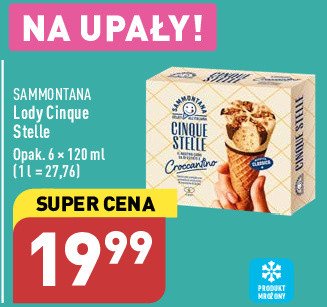 Lody cinque stelle SAMMONTANA promocja